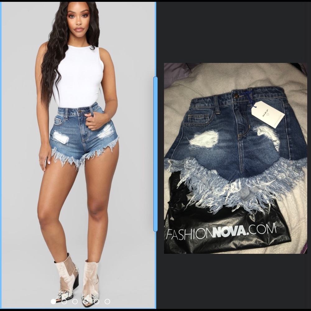 Fashionnova high waisted shorts